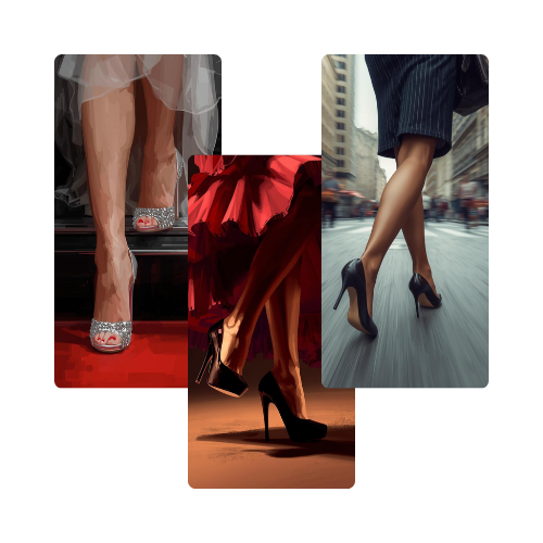 High Heel Classess , The Shine Arts Company,